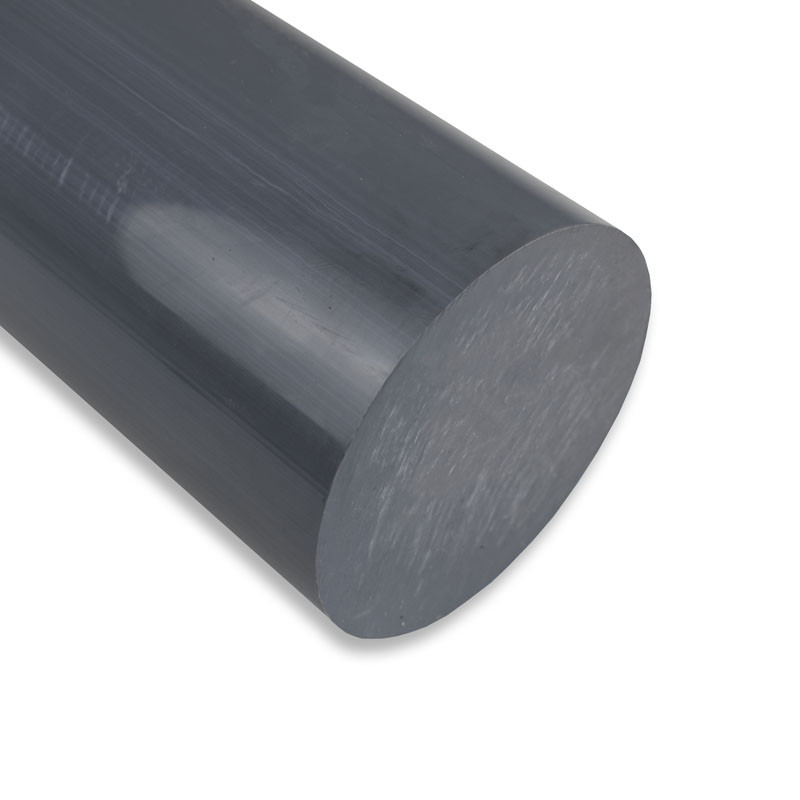 Diamètre ⌀40 PVC Rond en Barre / Tige Couleur Gris