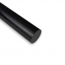 Diamètre Ø40 PA6 Extrudé Rond en Barre / Tige Couleur Noir